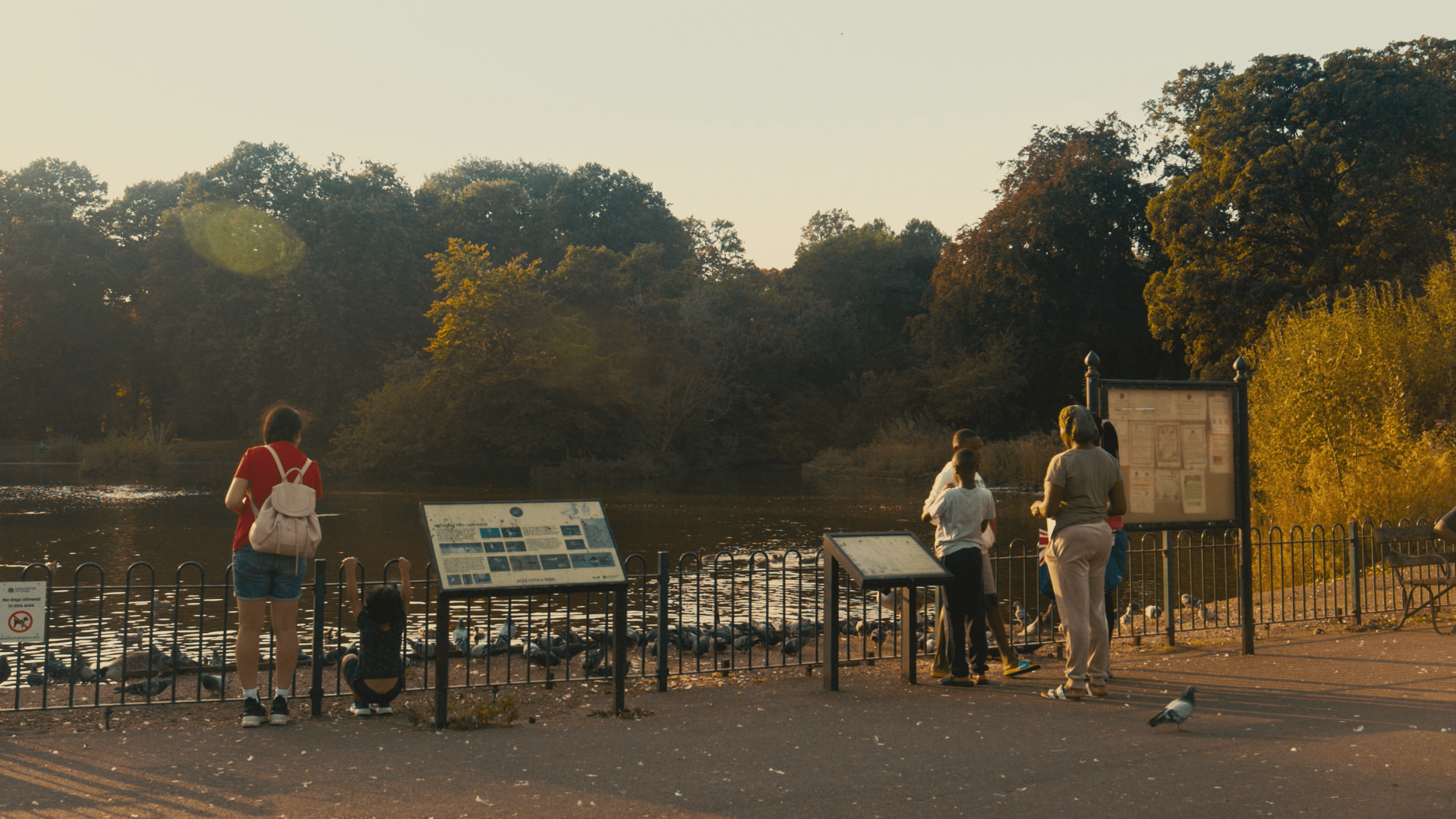 Green spaces where generations gather.